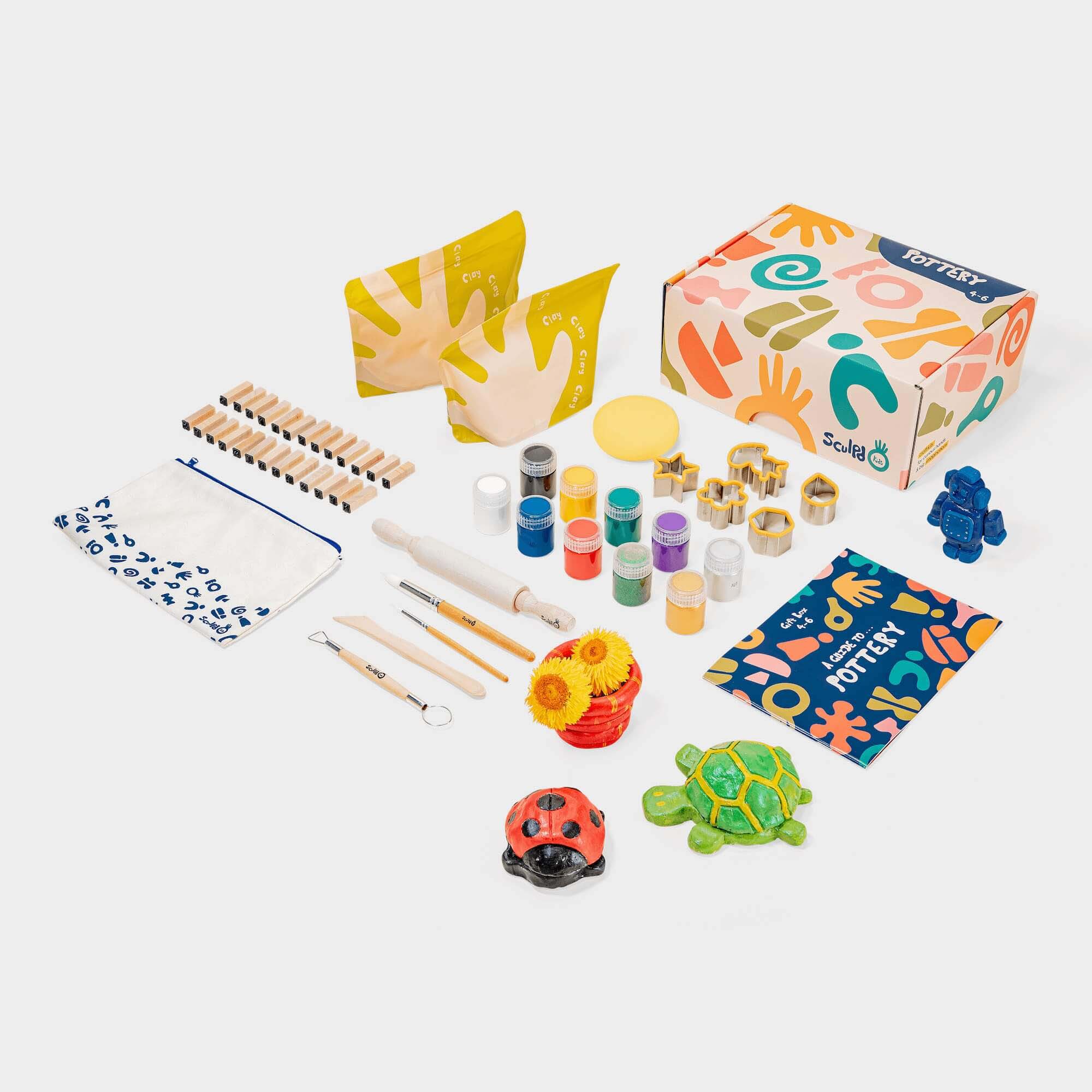 Sculpd Kids Pottery Kit Sculpd Kids Sculpd Ultimate 4 - 6 Years