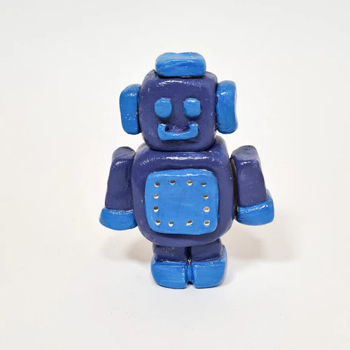 Kids pottery inspo - robot