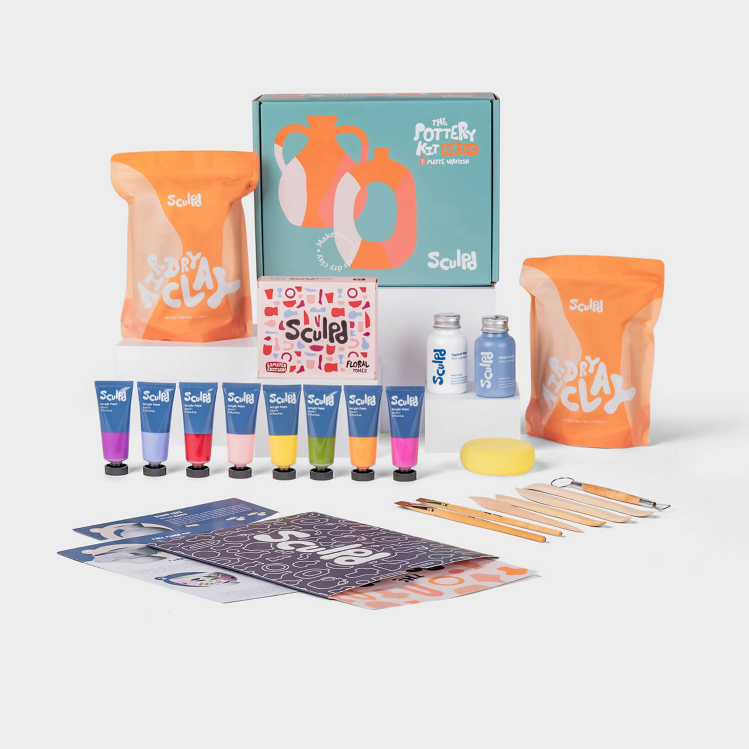 Sculpd Pottery Kit