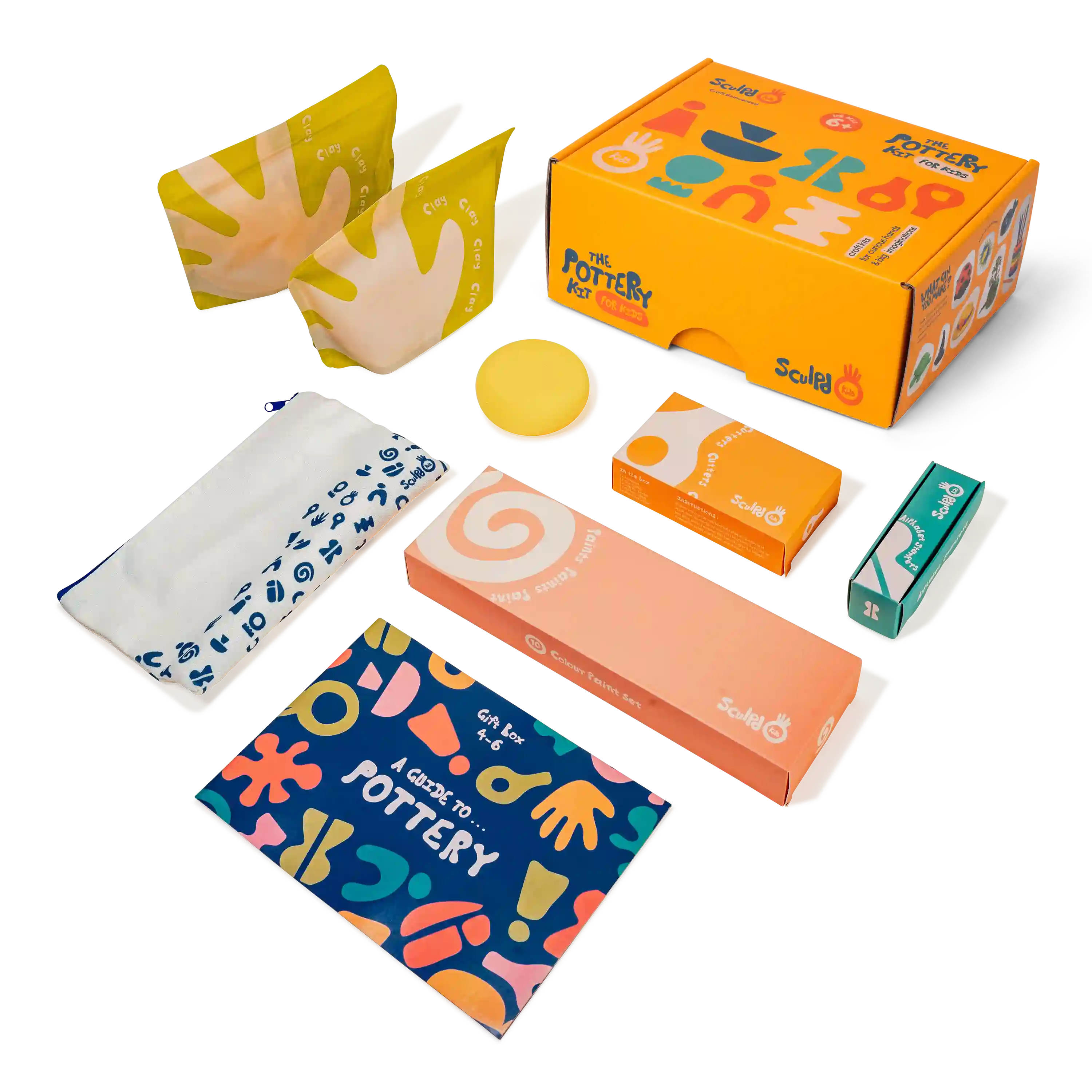 US Father's Day 2026 Landing Page - Sculpd Kids Pottery Kit Product Category Banner