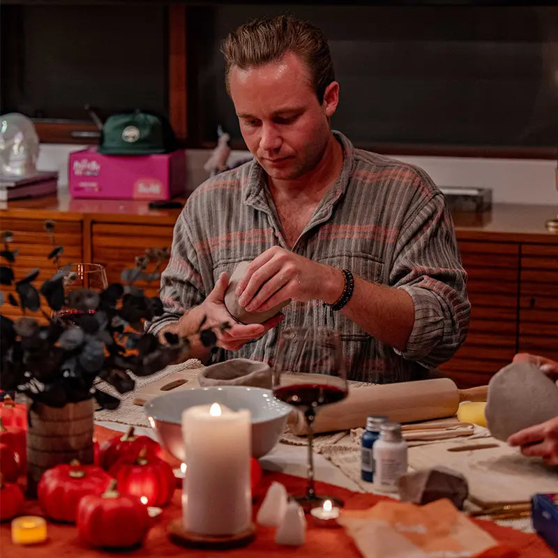 Halloween spooky date night with Sculpd kits