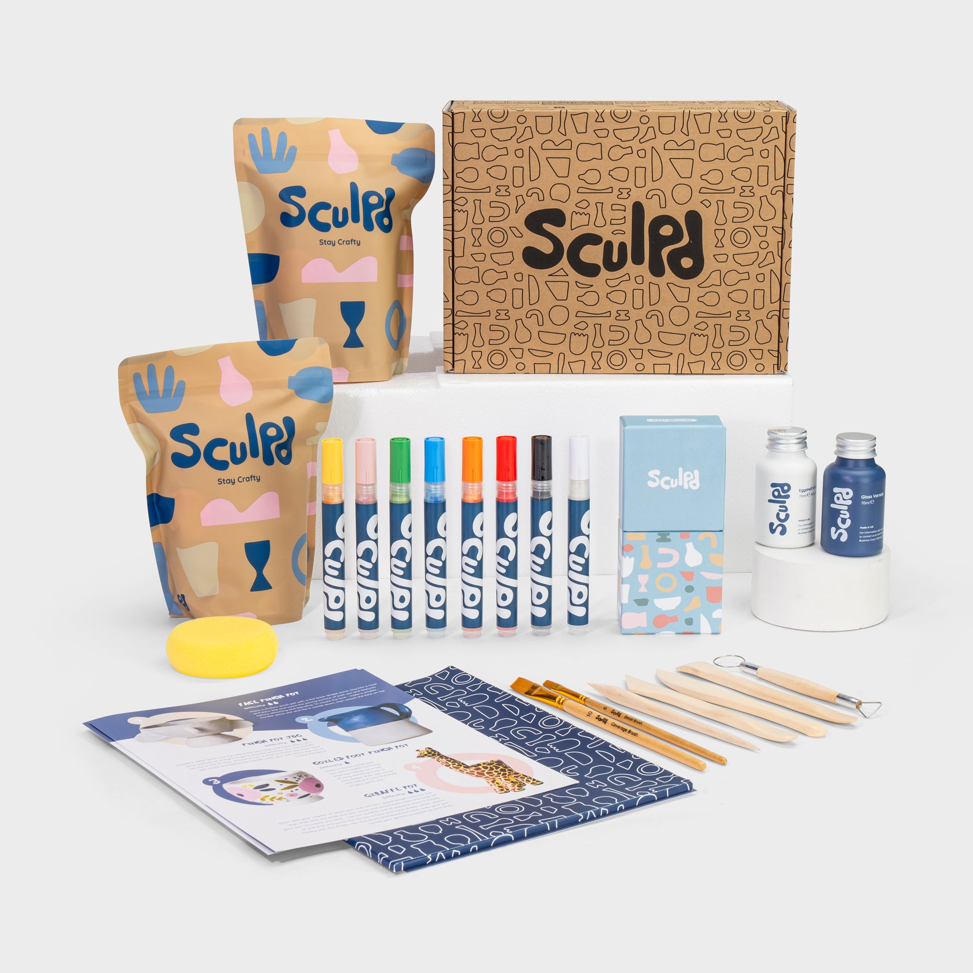 Sculpd Pottery Kit