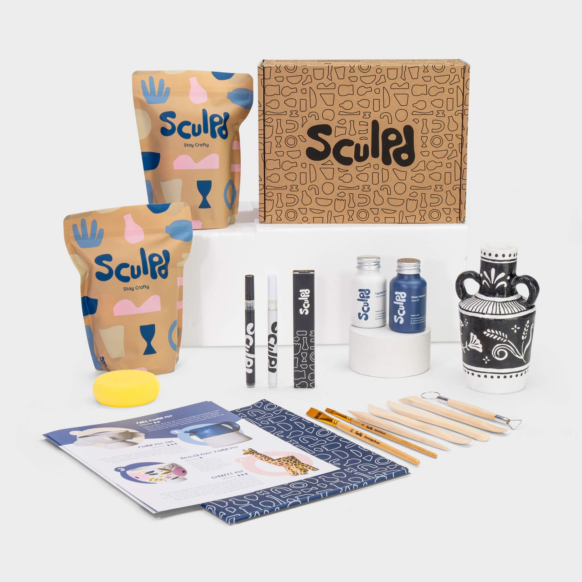 Sculpd Pottery Kit