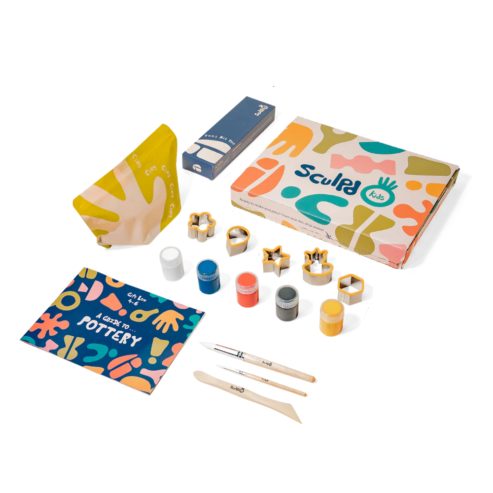 Sculpd Kids Home Pottery Craft Kit