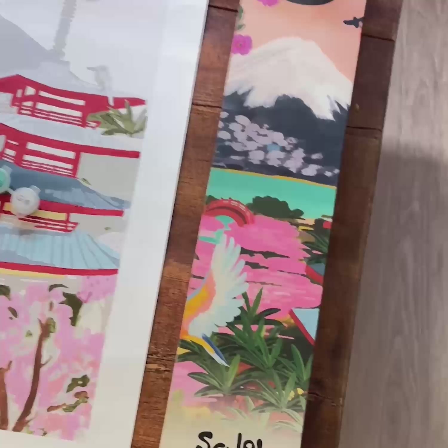 Sculpd x Hebe Paint by Numbers Mount Fuji Christmas Gift