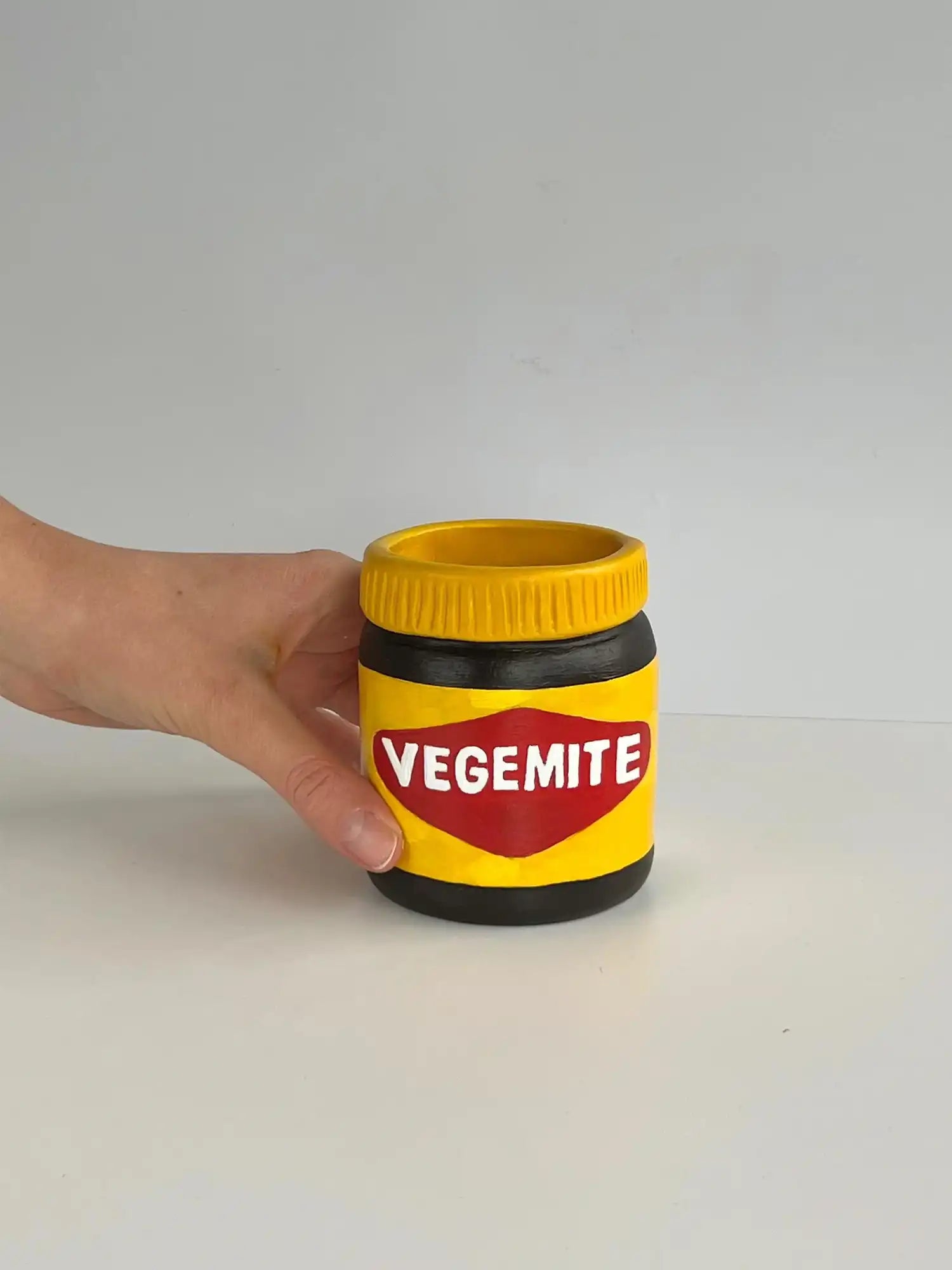 Vegemite inspo made with Sculpd pottery kit