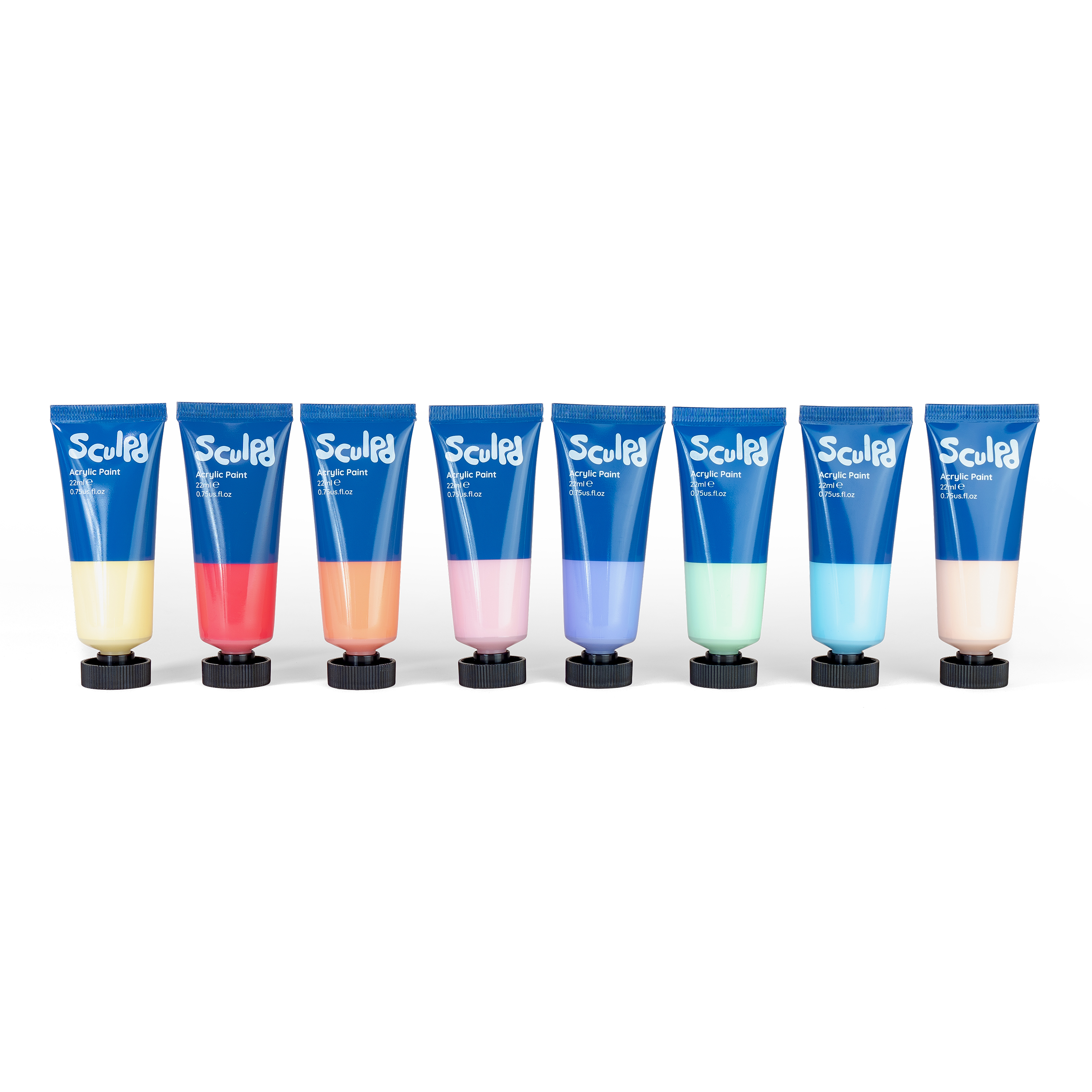 Pastel Acrylic Paint Set