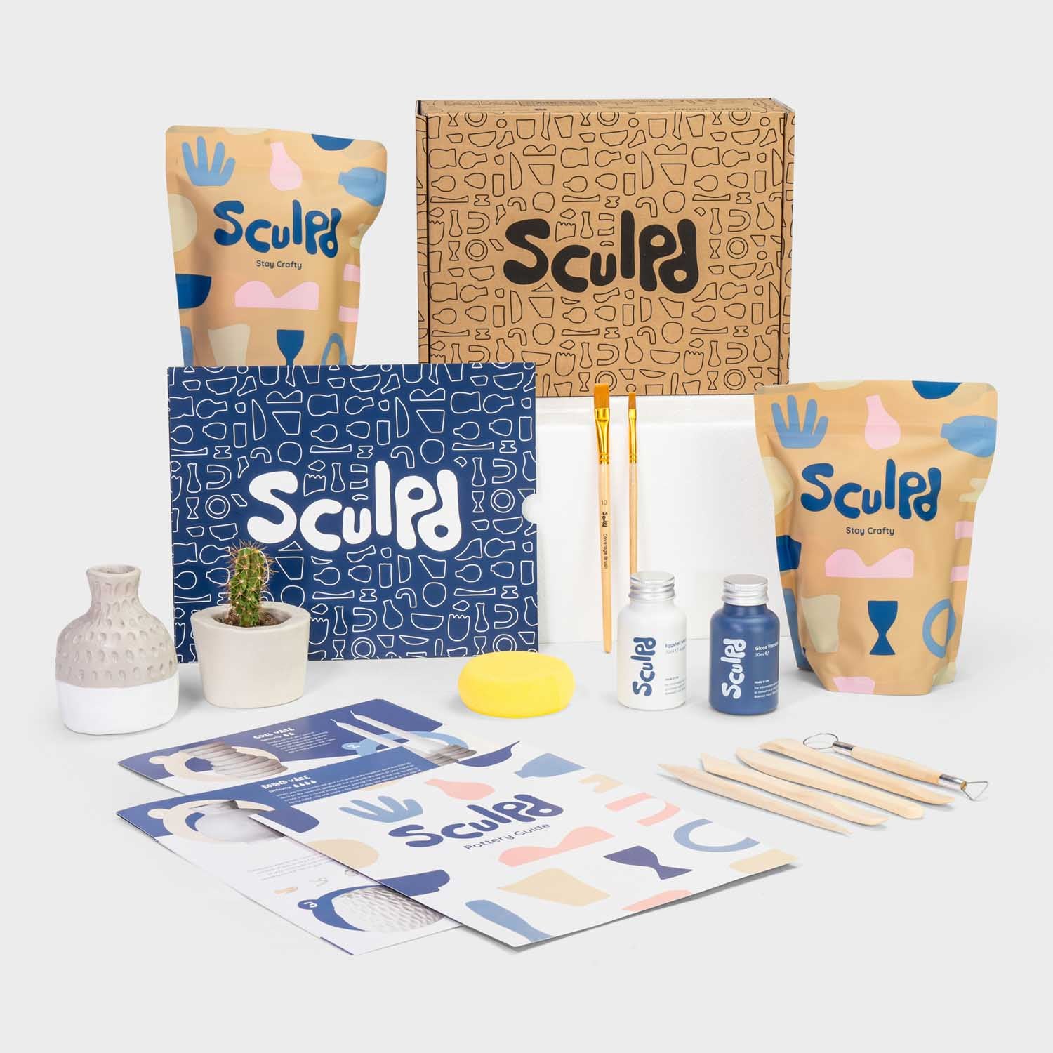 Sculpd Pottery Kit