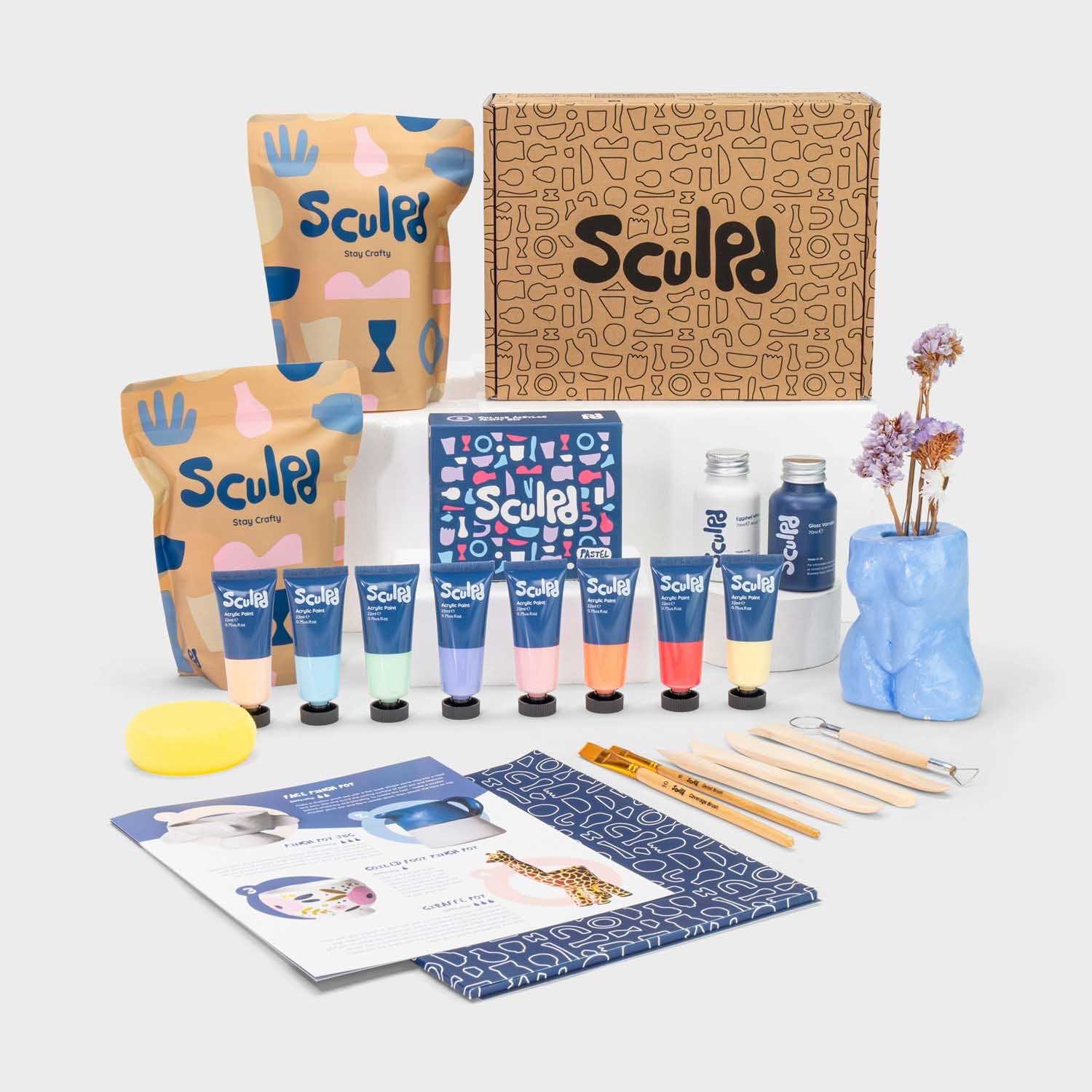 Sculpd Pottery Kit