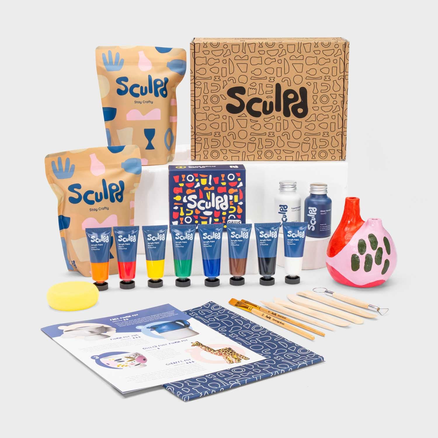 Sculpd Pottery Kit