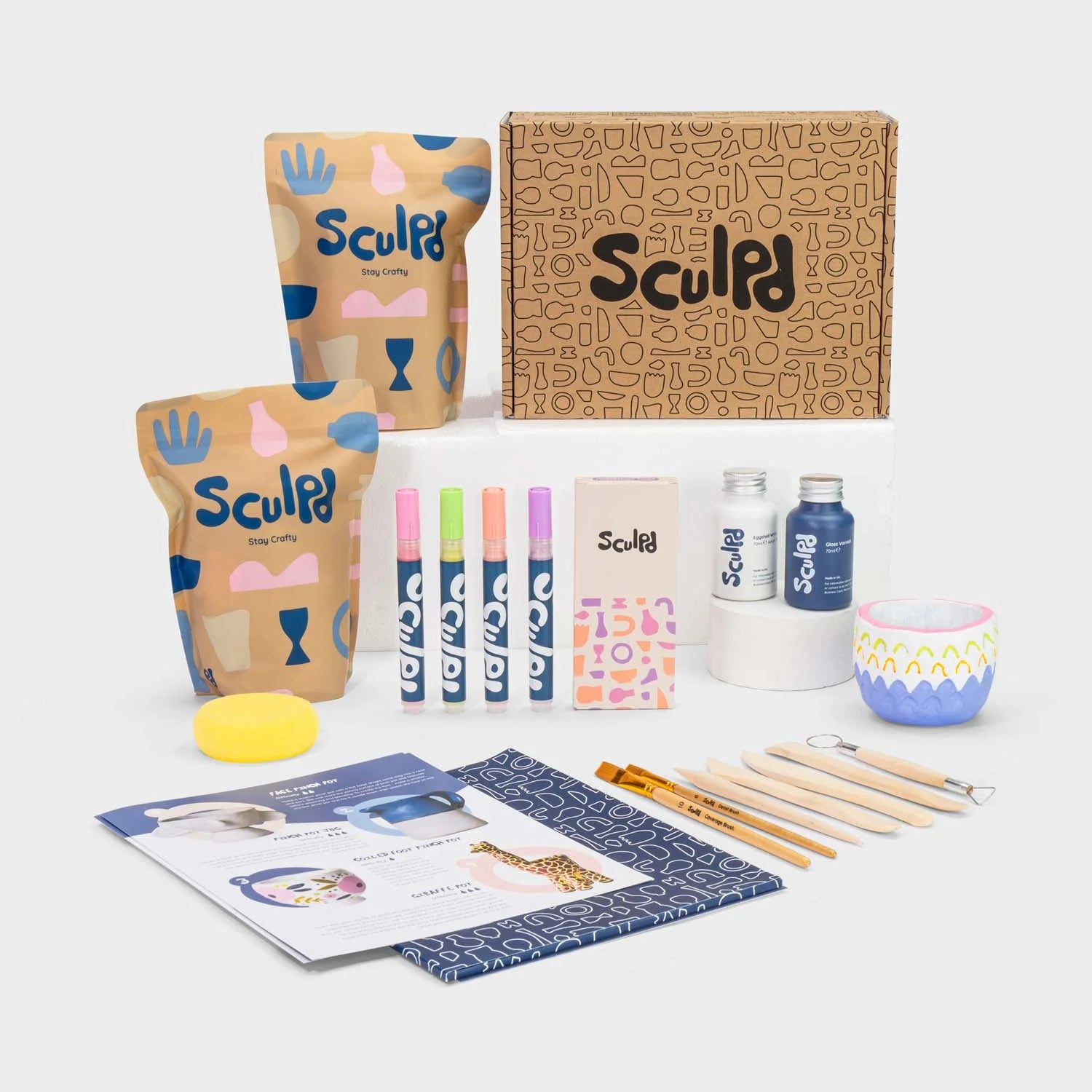 Sculpd Pottery Kit