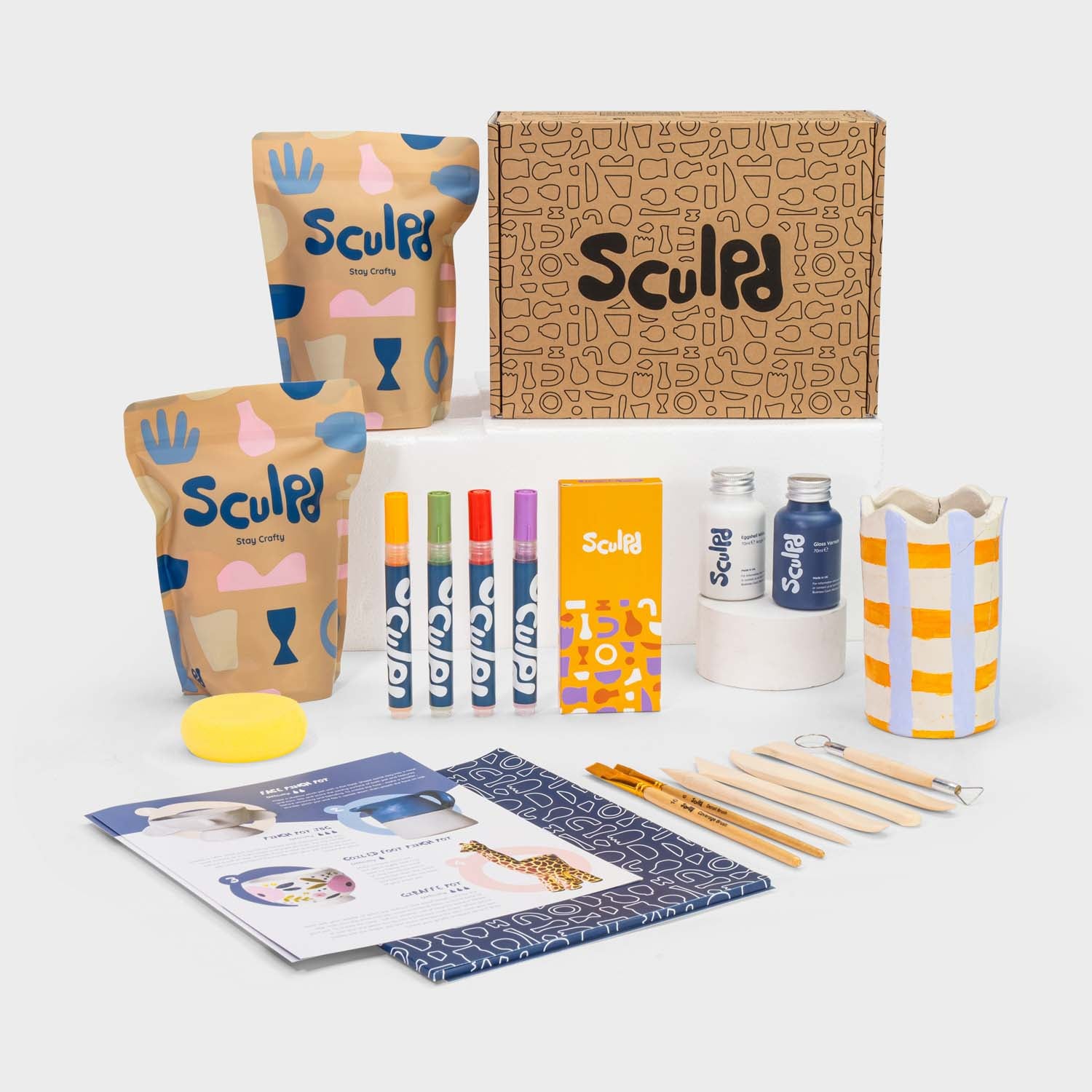 Sculpd Pottery Kit