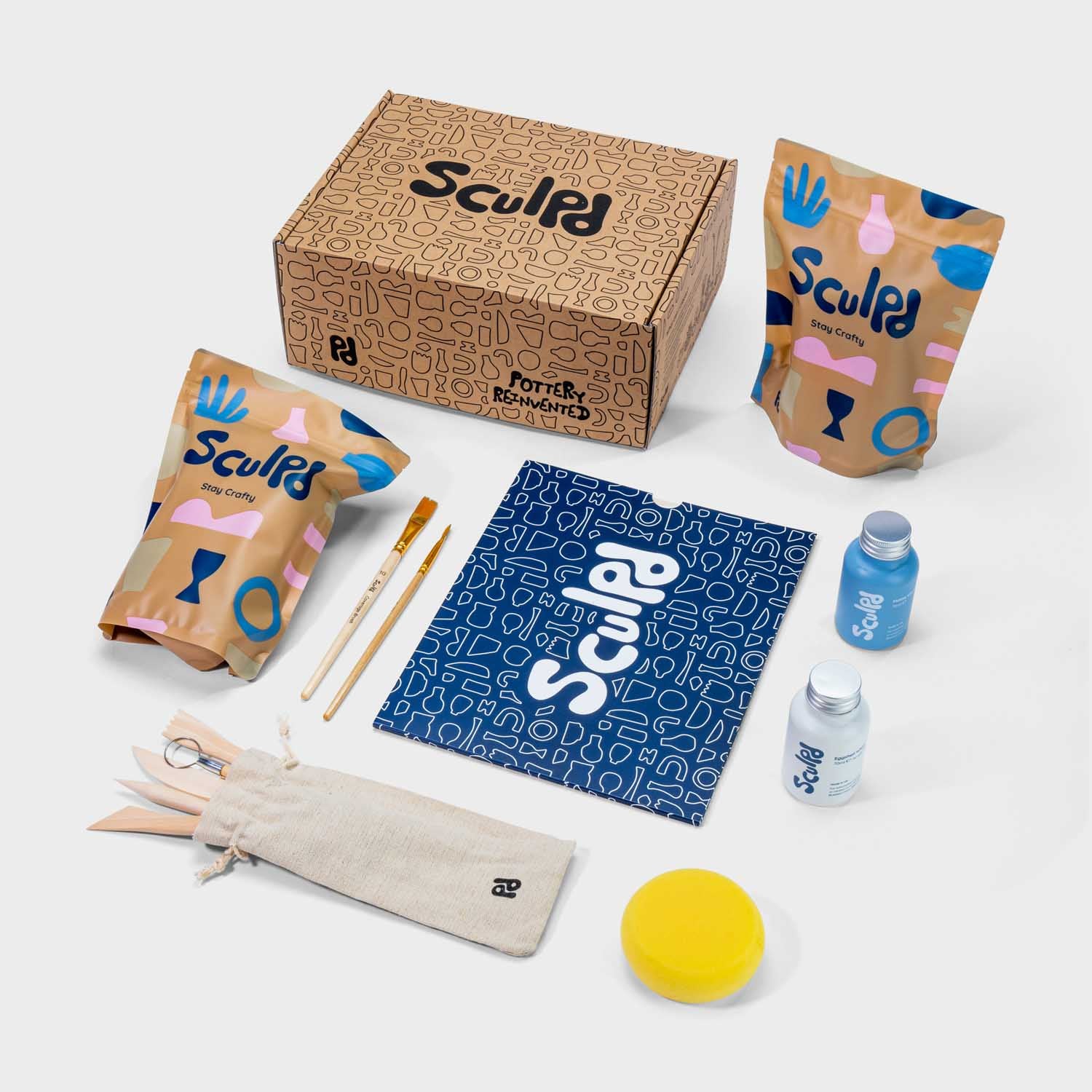 Sculpd Pottery Kit