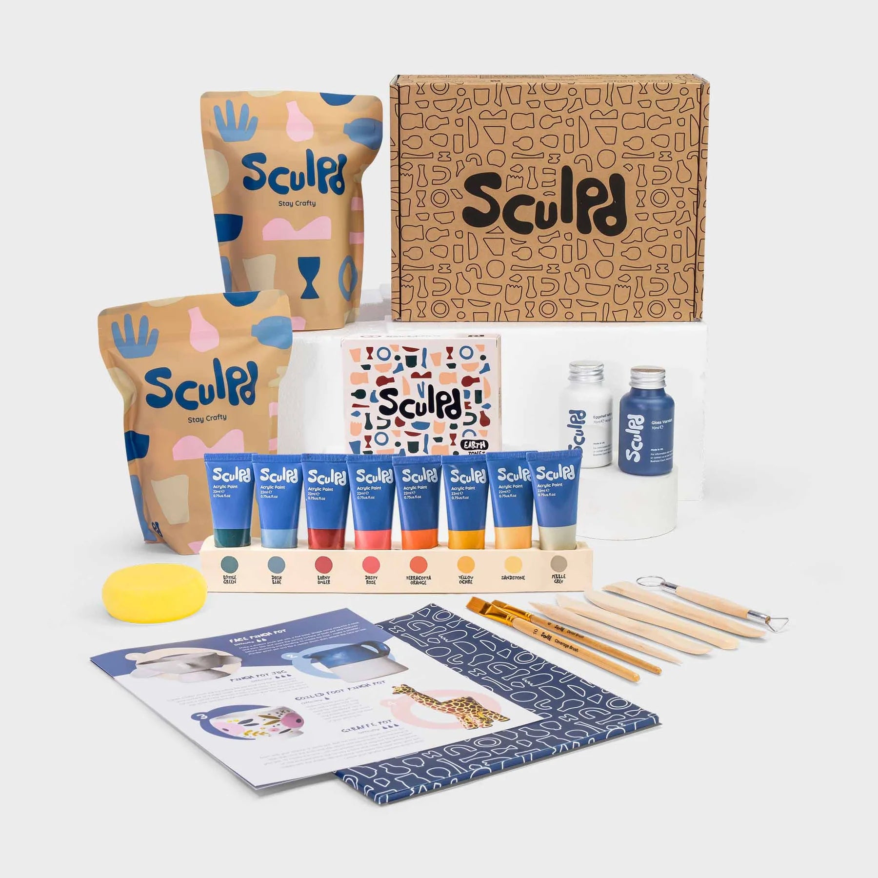 Sculpd Pottery Kit