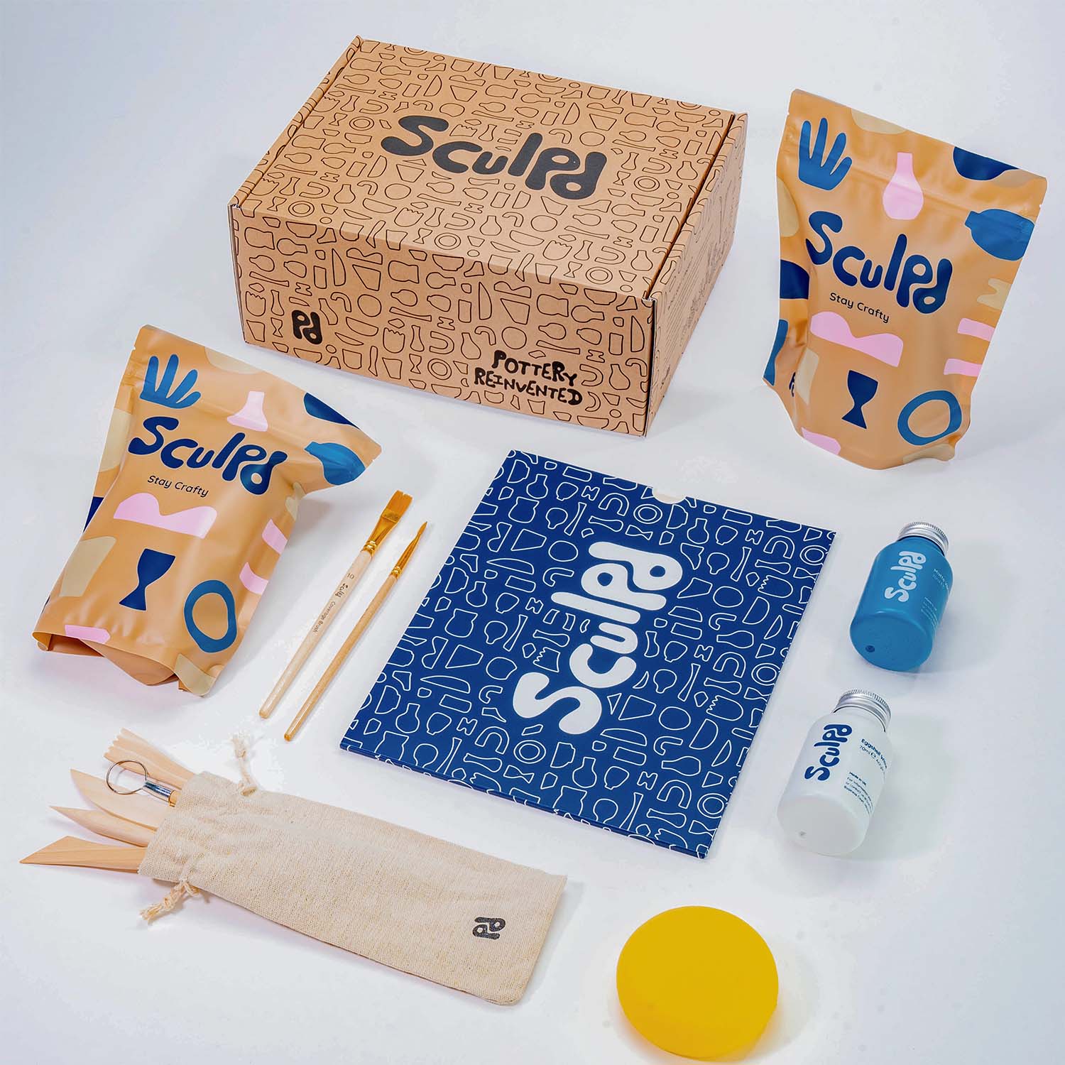 Adults & Kids Pottery Bundle Pottery Bundle Sculpd